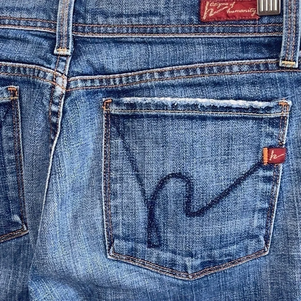 Citizen of Humanity Ingrid Low Waist Flair Jeans